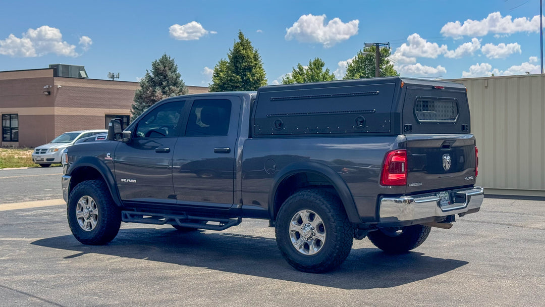Gull Wing Truck Cap Topper & Overland Camper Shell for Work, Camping & Off-Road | Dirtbox Overland - Ultimate Adventure Supply