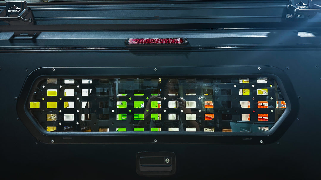 Alcatraz Security Window Molle Panel - Ultimate Adventure Supply