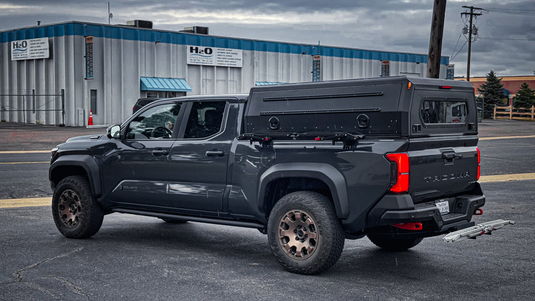 Gull Wing Truck Cap Topper & Overland Camper Shell for Work, Camping & Off-Road | Dirtbox Overland - Ultimate Adventure Supply