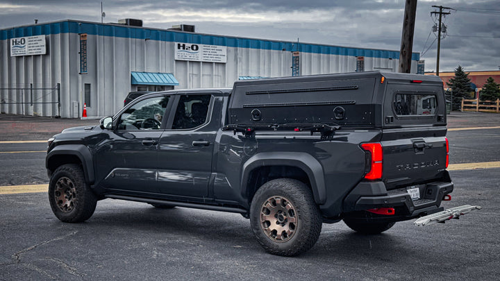 Gull Wing Truck Cap Topper & Overland Camper Shell for Work, Camping & Off-Road | Dirtbox Overland - Ultimate Adventure Supply