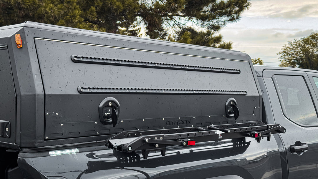 Gull Wing Truck Cap Topper & Overland Camper Shell for Work, Camping & Off-Road | Dirtbox Overland - Ultimate Adventure Supply