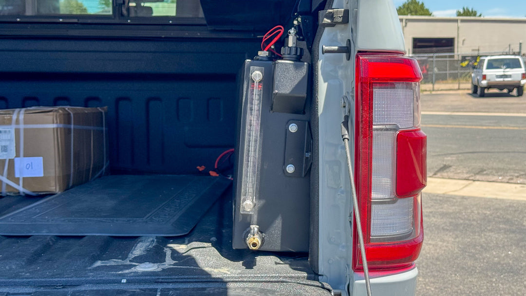 15-Gallon In-Bed Truck Water Tank – Rugged, Leak-Proof, and Built for Extreme Off-Roading - Ultimate Adventure Supply