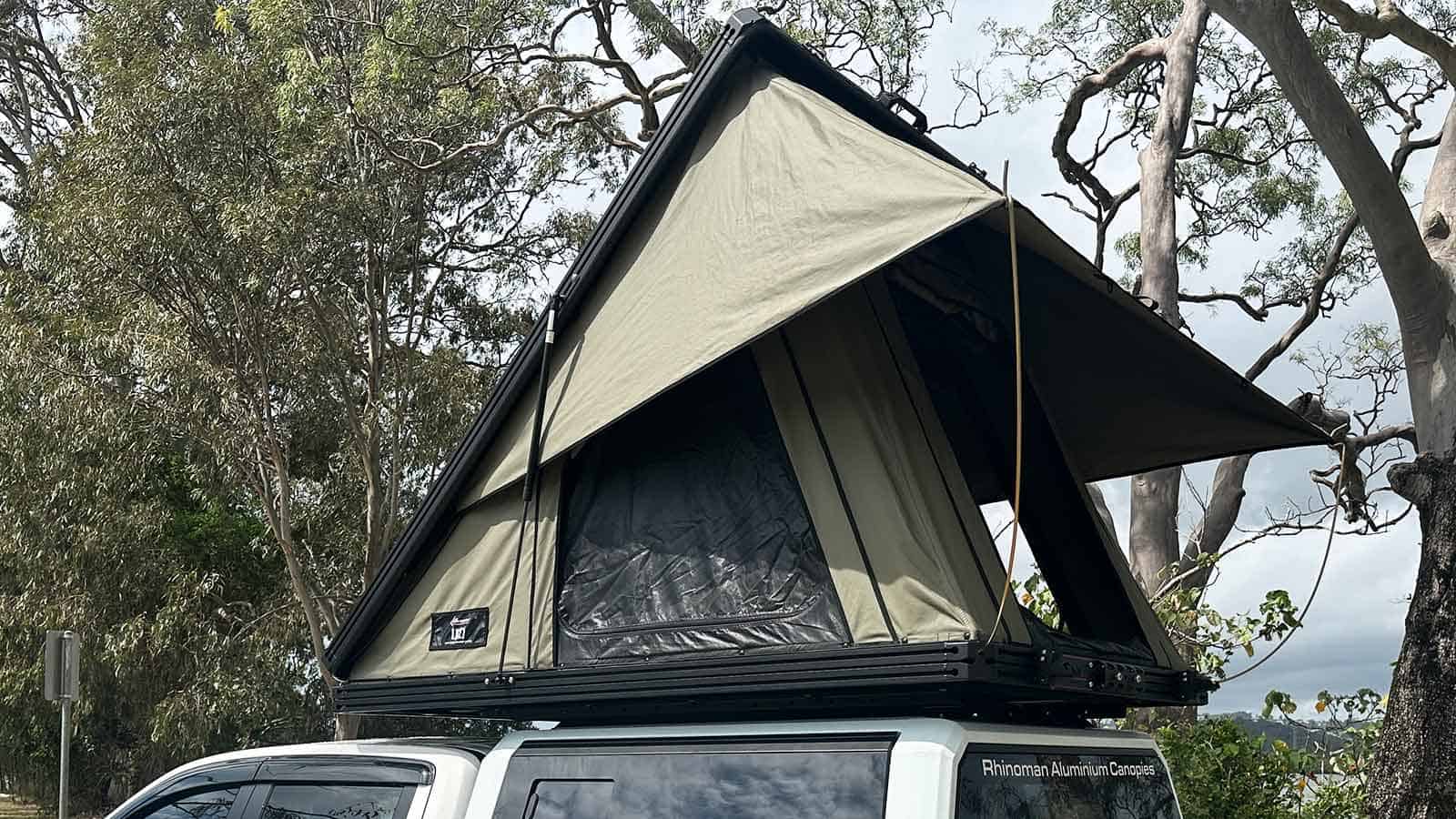 The Bush Company LX27 Clamshell Rooftop Tent - Ultimate Adventure Supply
