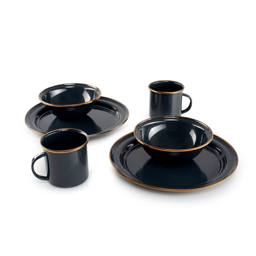 GSI Mesa 2 Person Enamelware Tableset