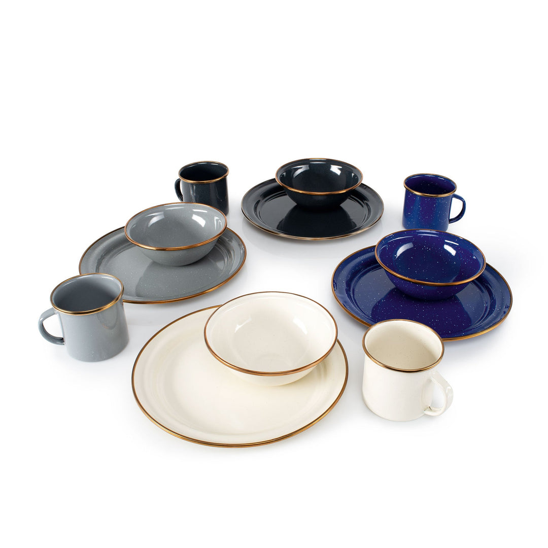 GSI Mesa 4 Person Enamelware Table Set