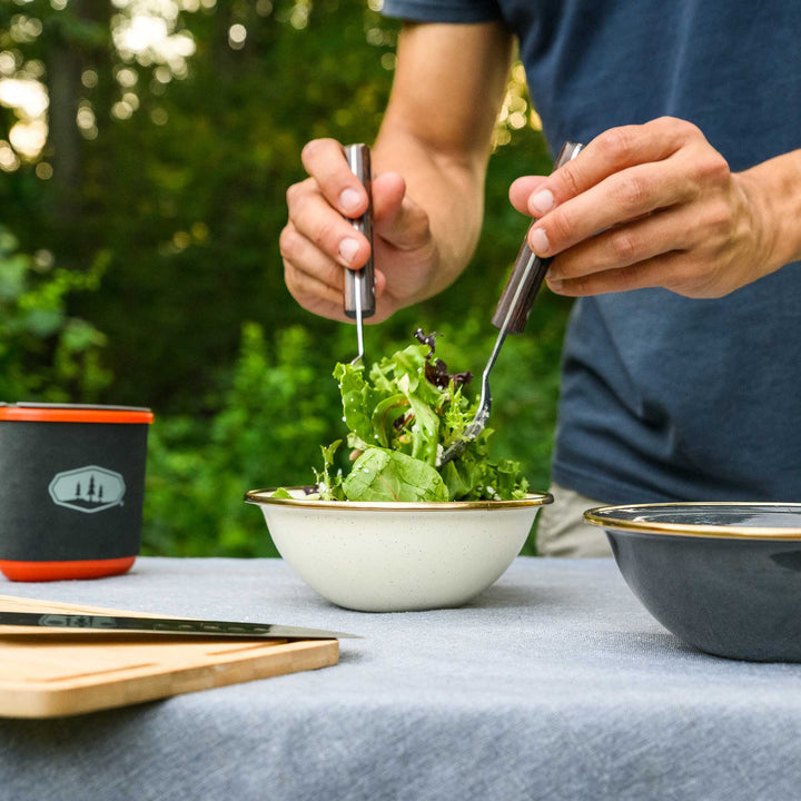 GSI Mesa 4 Person Enamelware Table Set