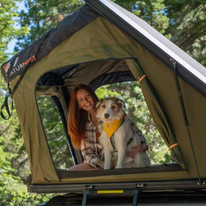 Naturnest Polaris 2 Aluminum Hard Shell Rooftop Tent