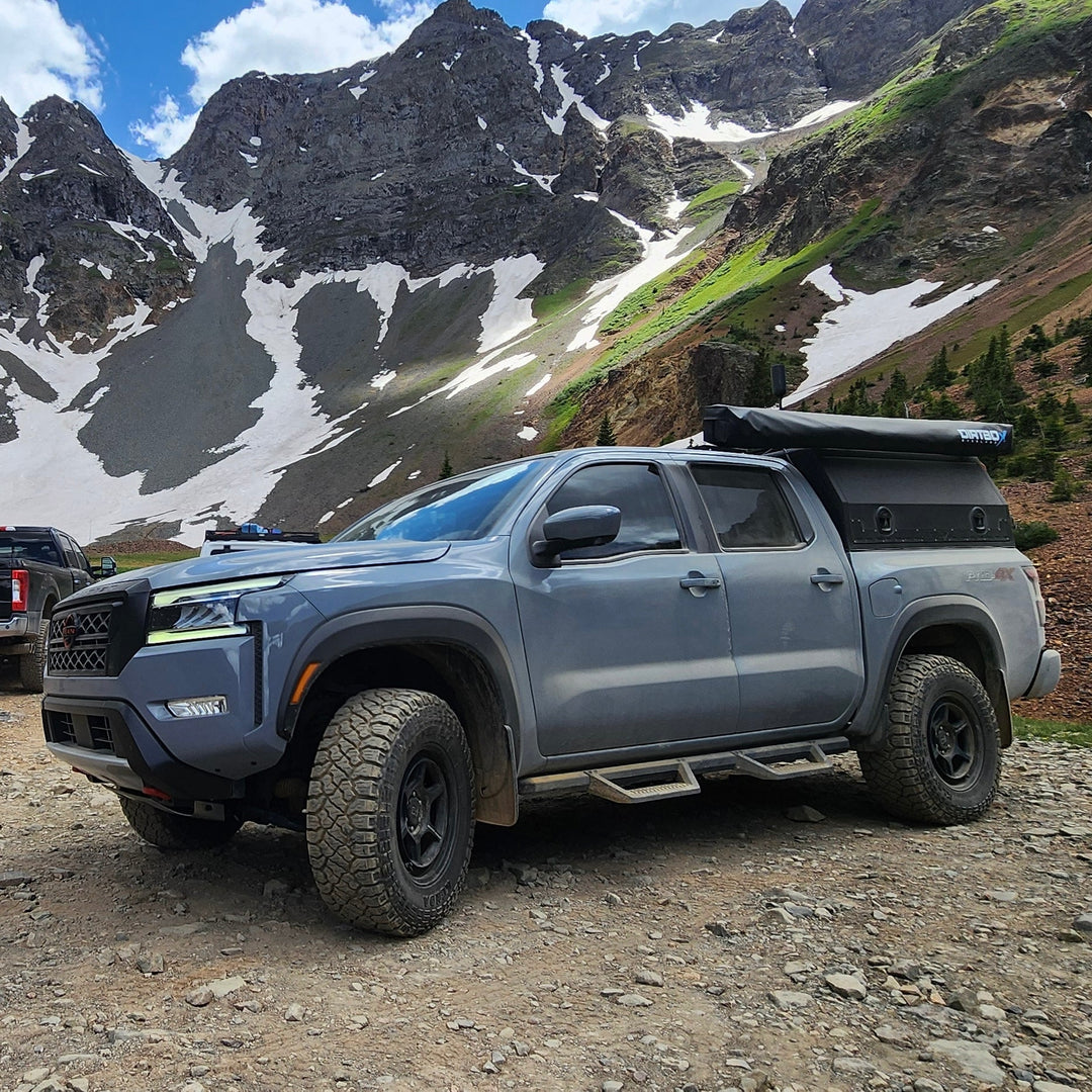 Gull Wing Truck Cap Topper & Overland Camper Shell for Work, Camping & Off-Road | Dirtbox Overland - Ultimate Adventure Supply