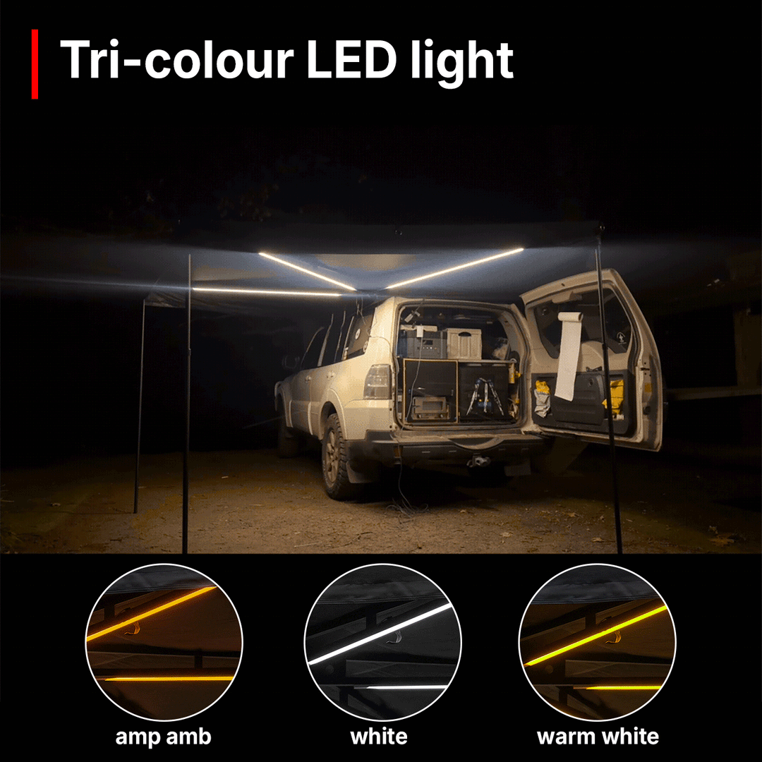OPENROAD 270 Degree Awning XL (Driver Side)