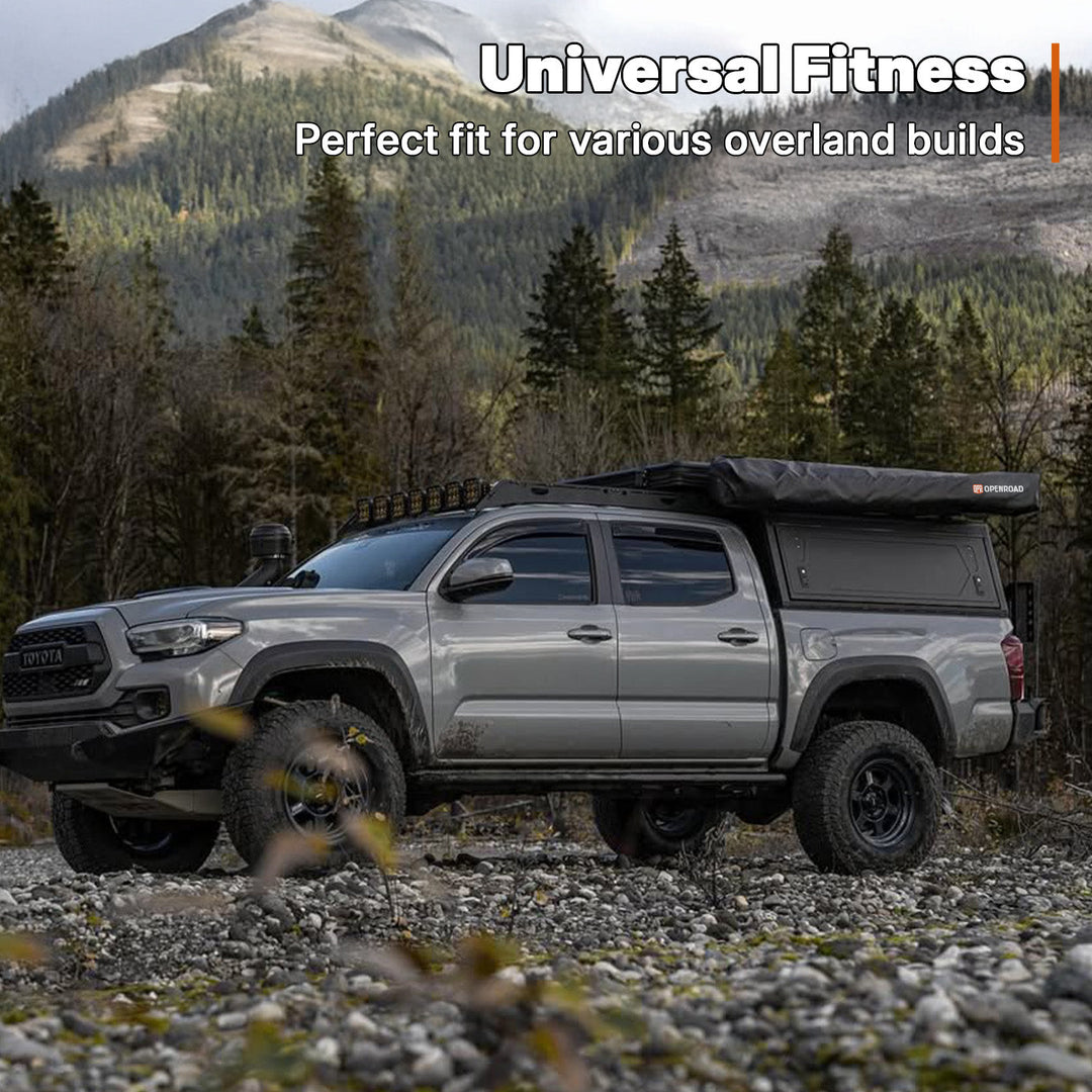 OPENROAD 270 Free Standing Awning for Camping - Adventure Series (Driver Side)