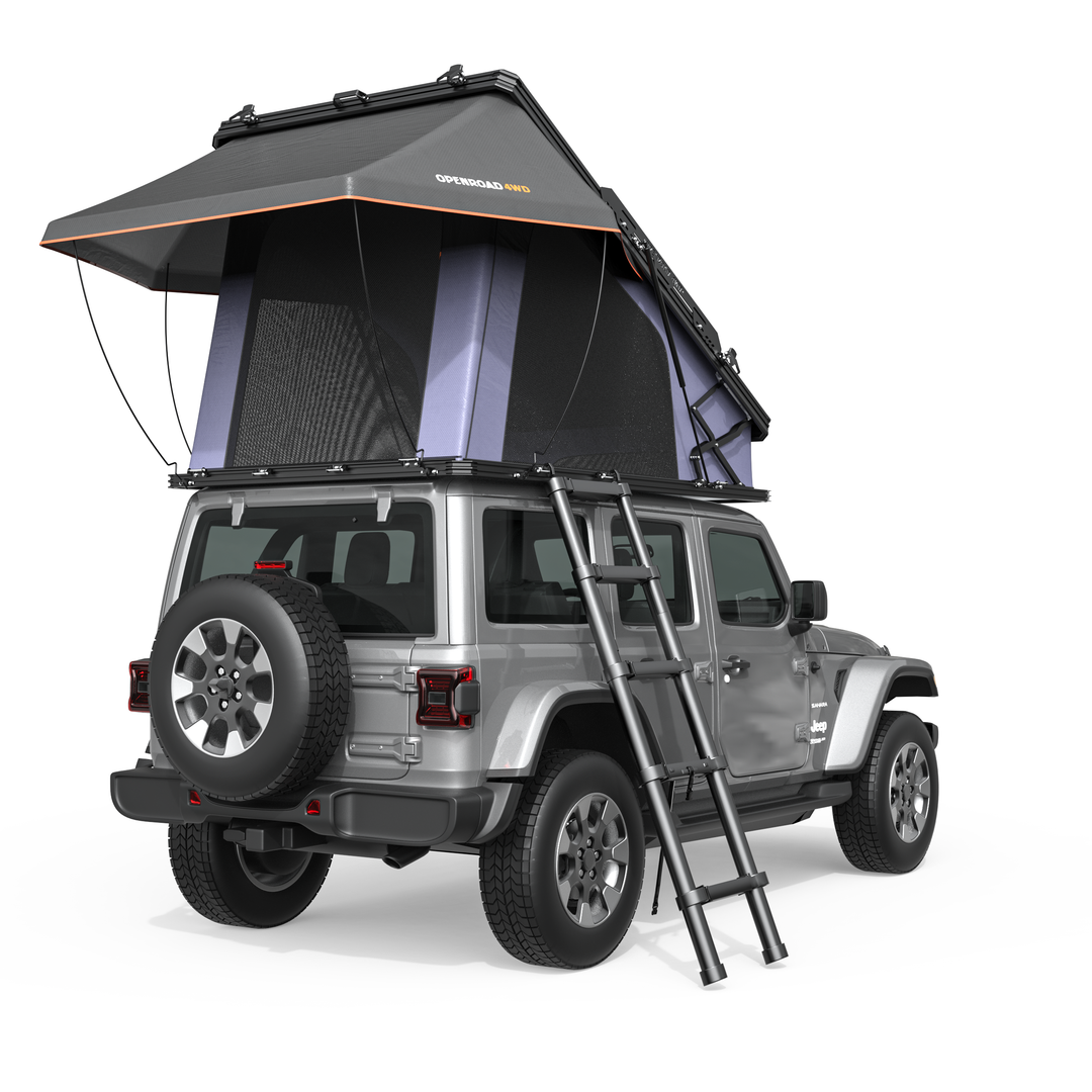 OPENROAD Aluminum Hard Shell Roof Top Tent - PeakRoof LT V2 Series
