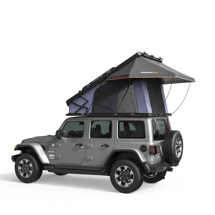 OPENROAD Aluminum Hard Shell Roof Top Tent - PeakRoof LT V2 Series