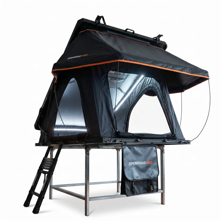 OPENROAD Aluminum Hard Shell Roof Top Tent - PeakRoof LT V2 Series