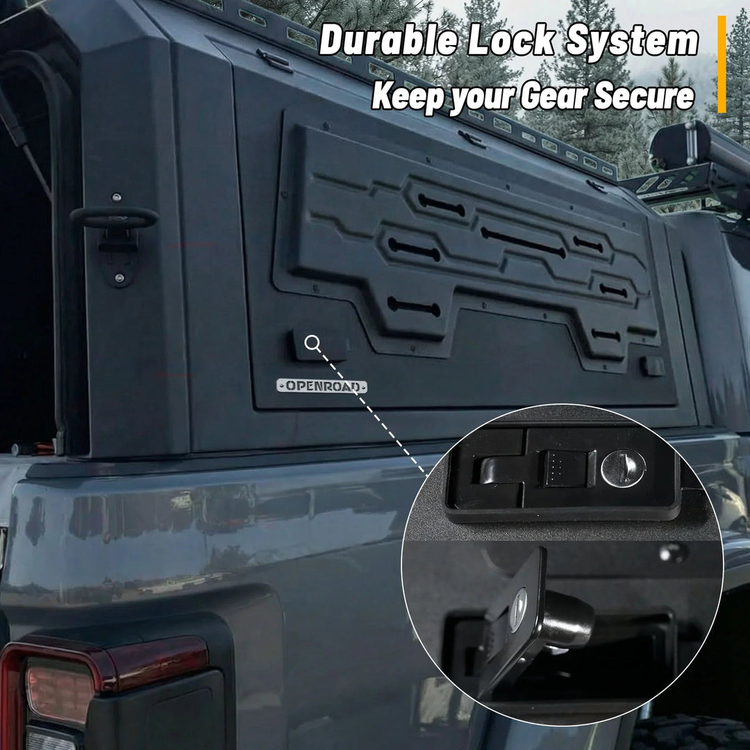 OPENROAD Aluminum Truck Cap