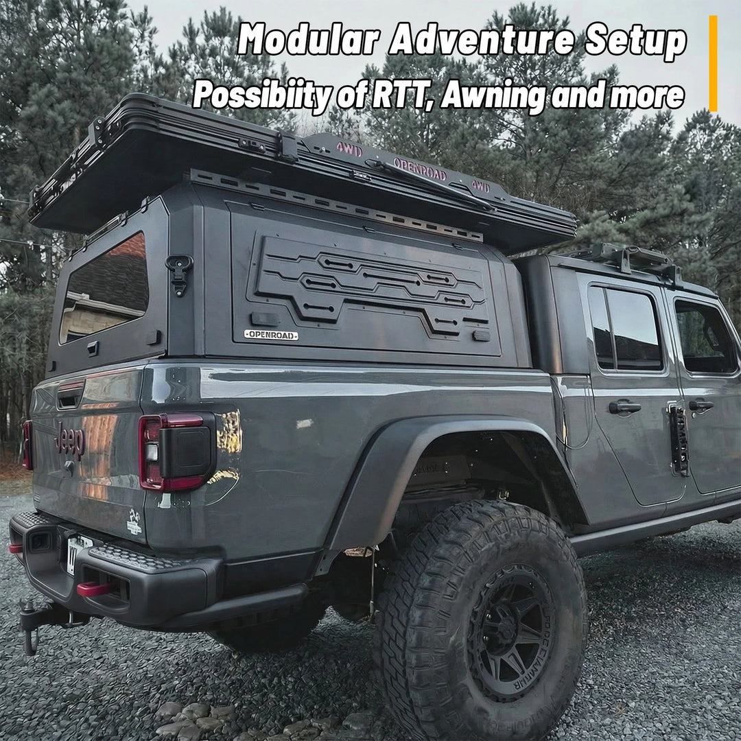 OPENROAD Aluminum Truck Cap