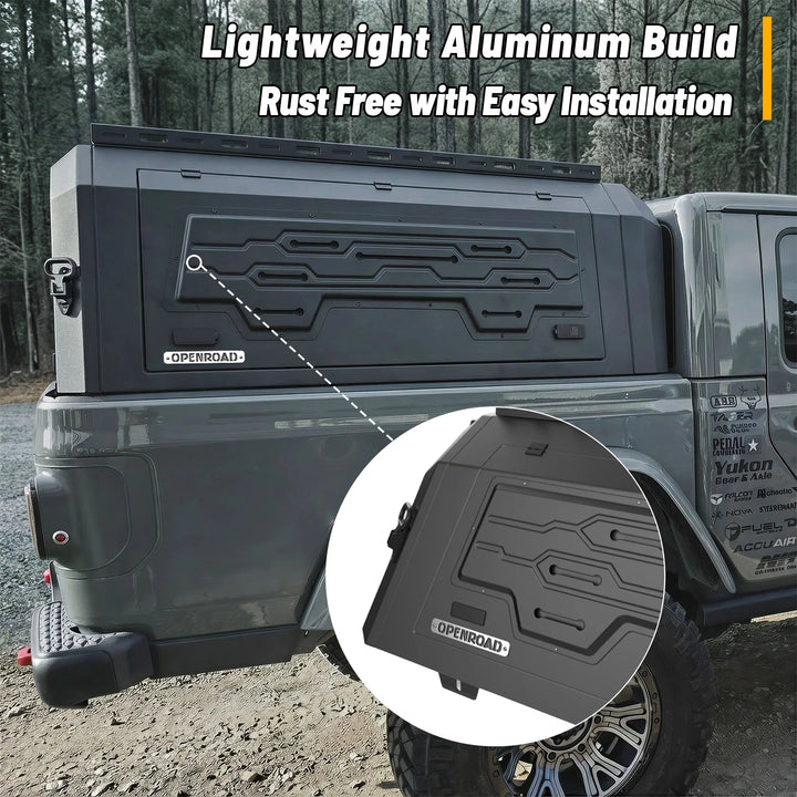 OPENROAD Aluminum Truck Cap