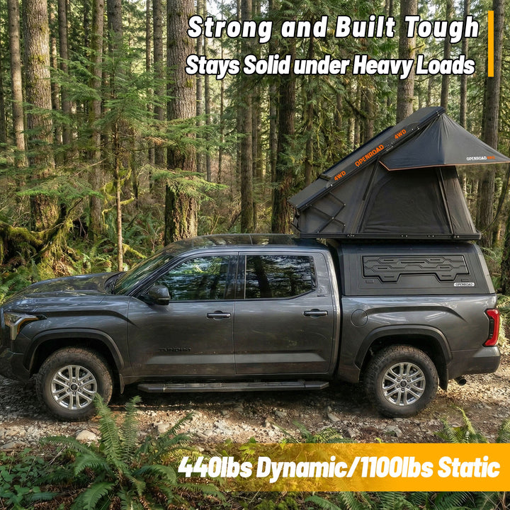 OPENROAD Aluminum Truck Cap for Toyota Tundra (2022-2026) – 5.5ft Bed