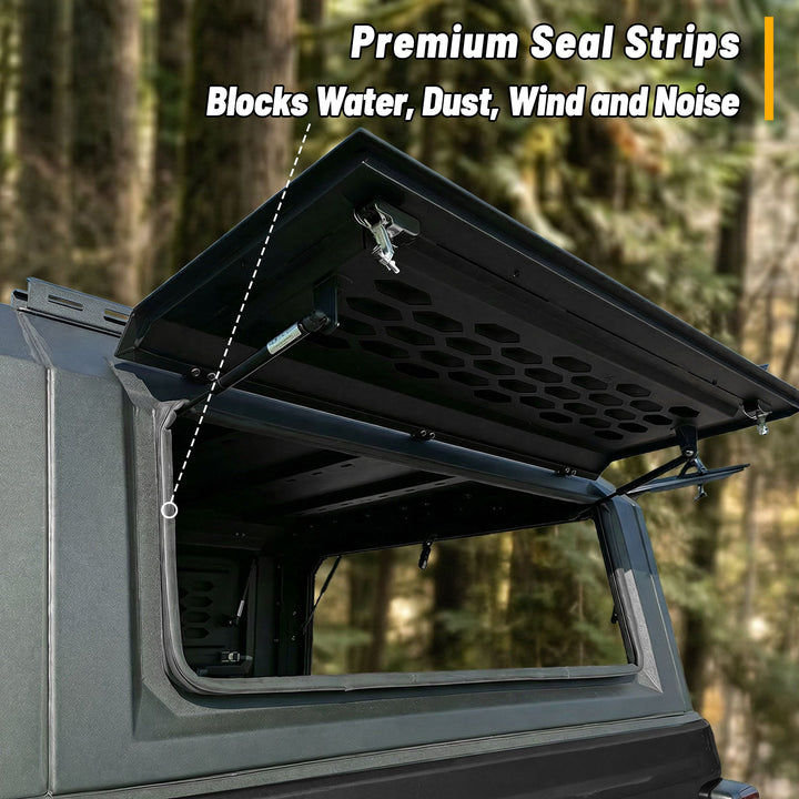 OPENROAD Aluminum Truck Cap for Toyota Tundra (2022-2026) – 5.5ft Bed
