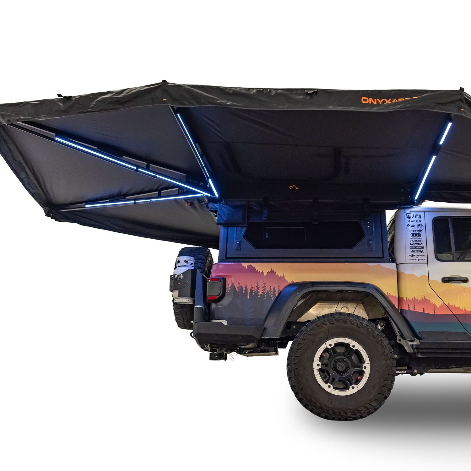 23Zero Onyx 270 Freestanding Vehicle Awning | Left or Right Side