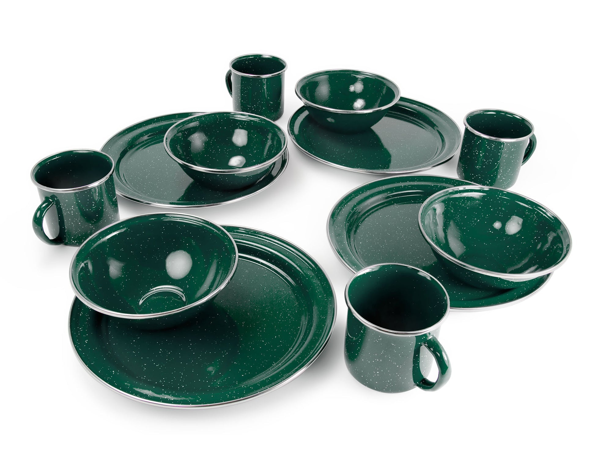 GSI Outdoors Pioneer Enamelware Table Set - Thumbnail 4