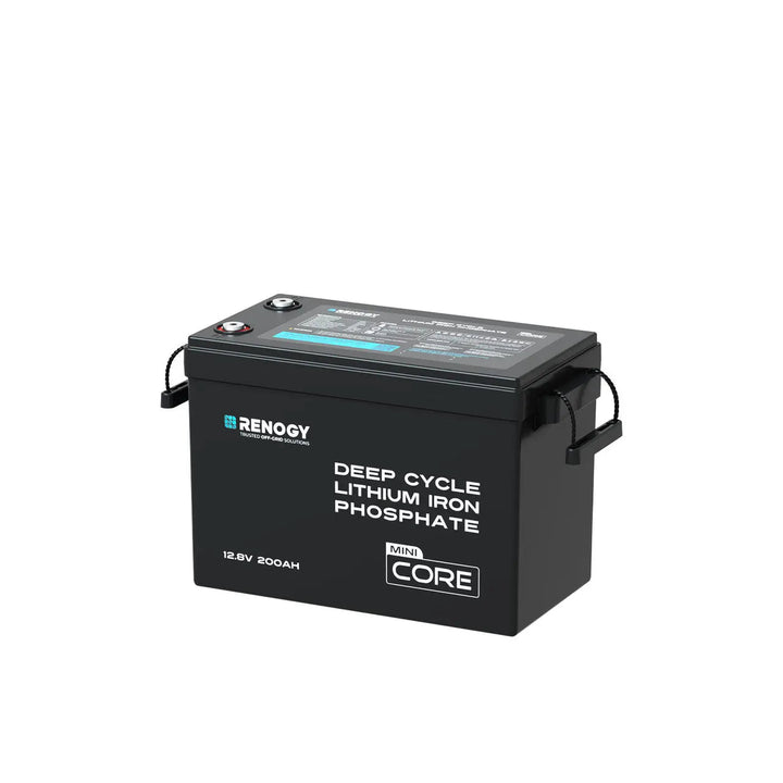 Renogy Mini 12V 200Ah LiFePO4 Battery w/ Low-Temperature Protection