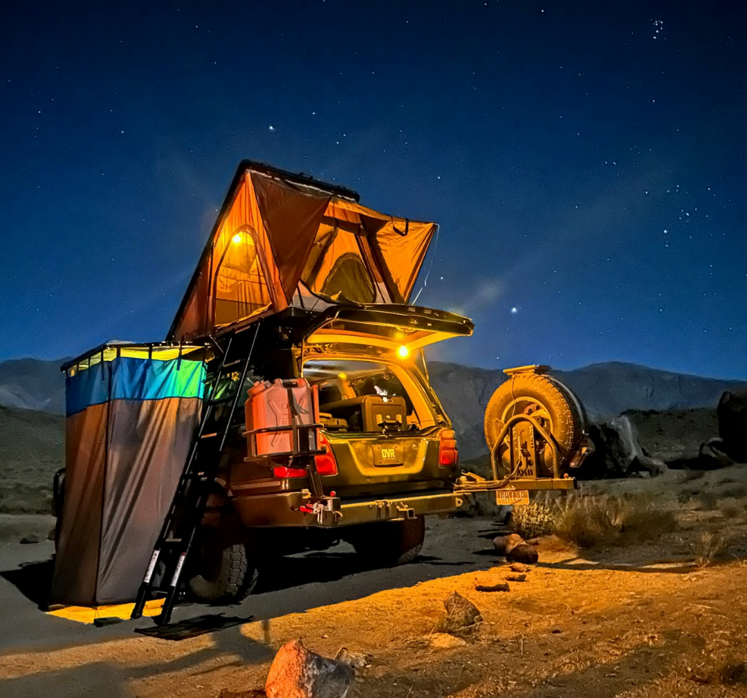 Hard Case Shower/Bathroom Awning - Ultimate Adventure Supply