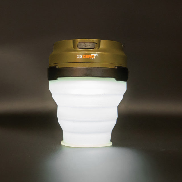 23ZERO LED Solar Tent Light - Ultimate Adventure Supply