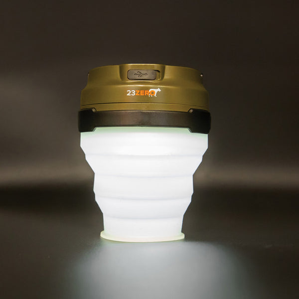 23ZERO LED Solar Tent Light - Ultimate Adventure Supply