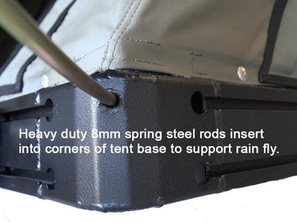 The Bush Company TX27 MAX Hardshell Rooftop Tent