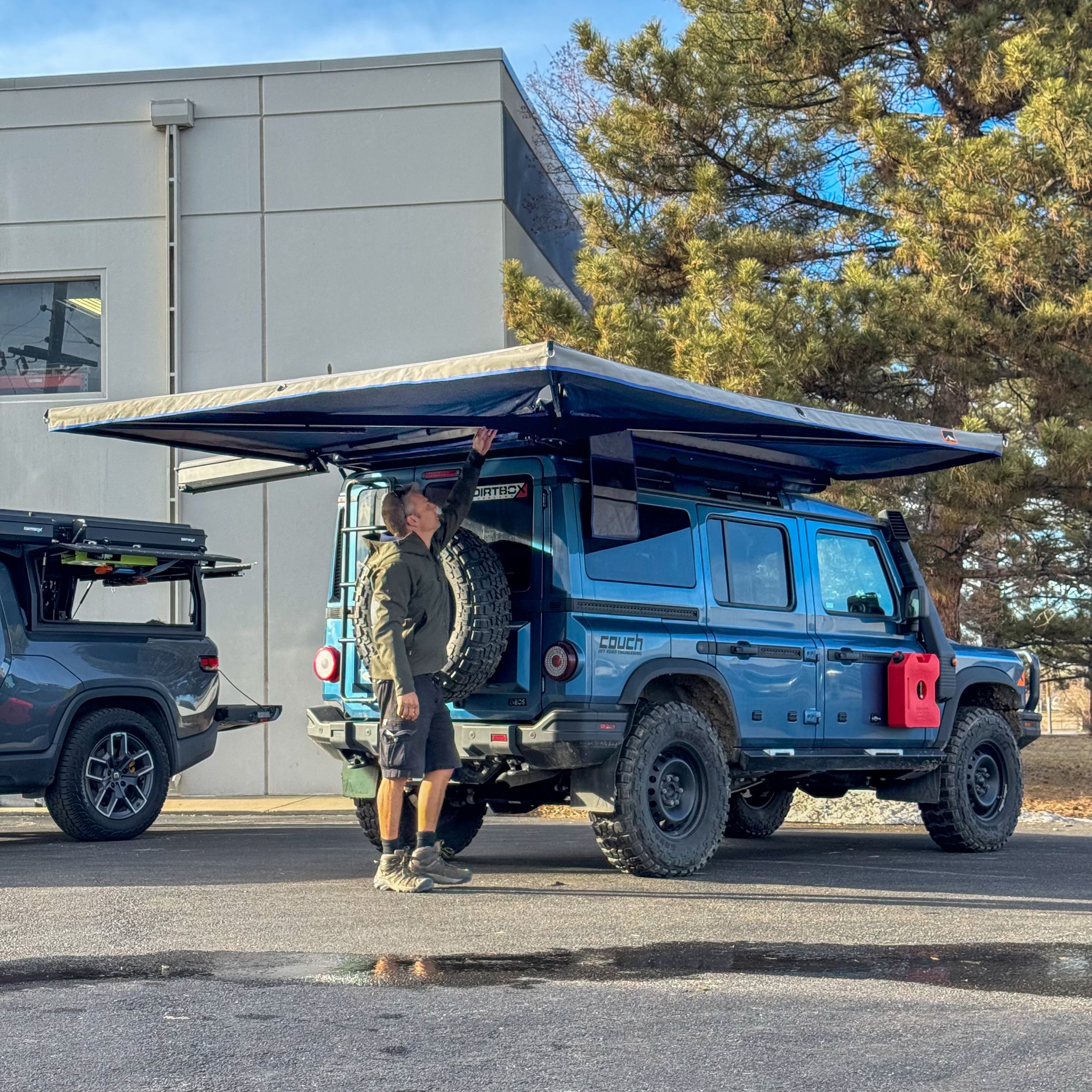 Dirtbox Overland Free Standing 270-Degree Awning – Ultimate