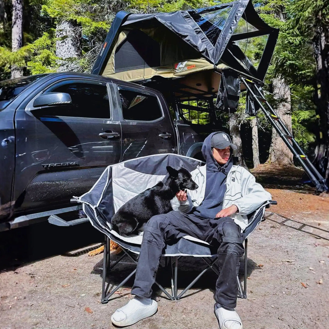 Naturnest Sirius 1 plus XL ABS Hard Shell Rooftop Tent