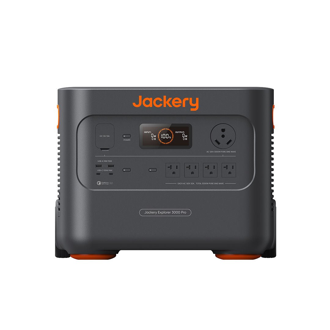 Jackery Explorer 3000 Pro Portable Power Station - 3024Wh Capacity | 3000W - Jackery Explorer 3000 Pro Portable Power Station