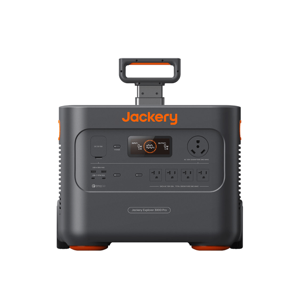 Jackery Explorer 3000 Pro Portable Power Station - 3024Wh Capacity | 3000W - Jackery Explorer 3000 Pro Portable Power Station