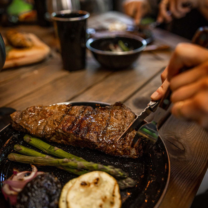 GSI Rakau Folding Steak Knife Set