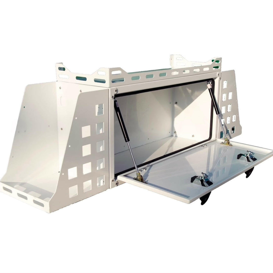 Front Storage Box White