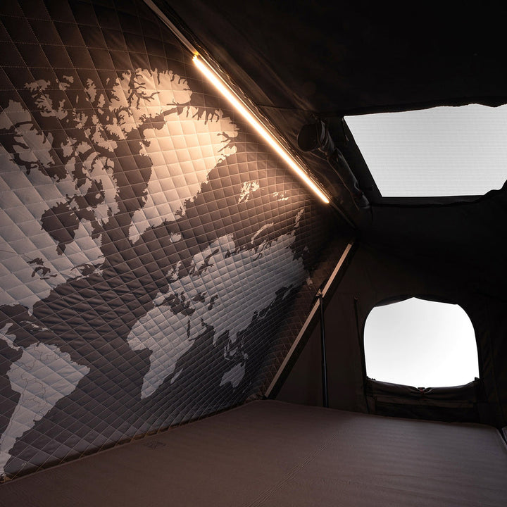 iKamper Skycamp DLX - Deluxe 4-Person Hardshell Rooftop Tent