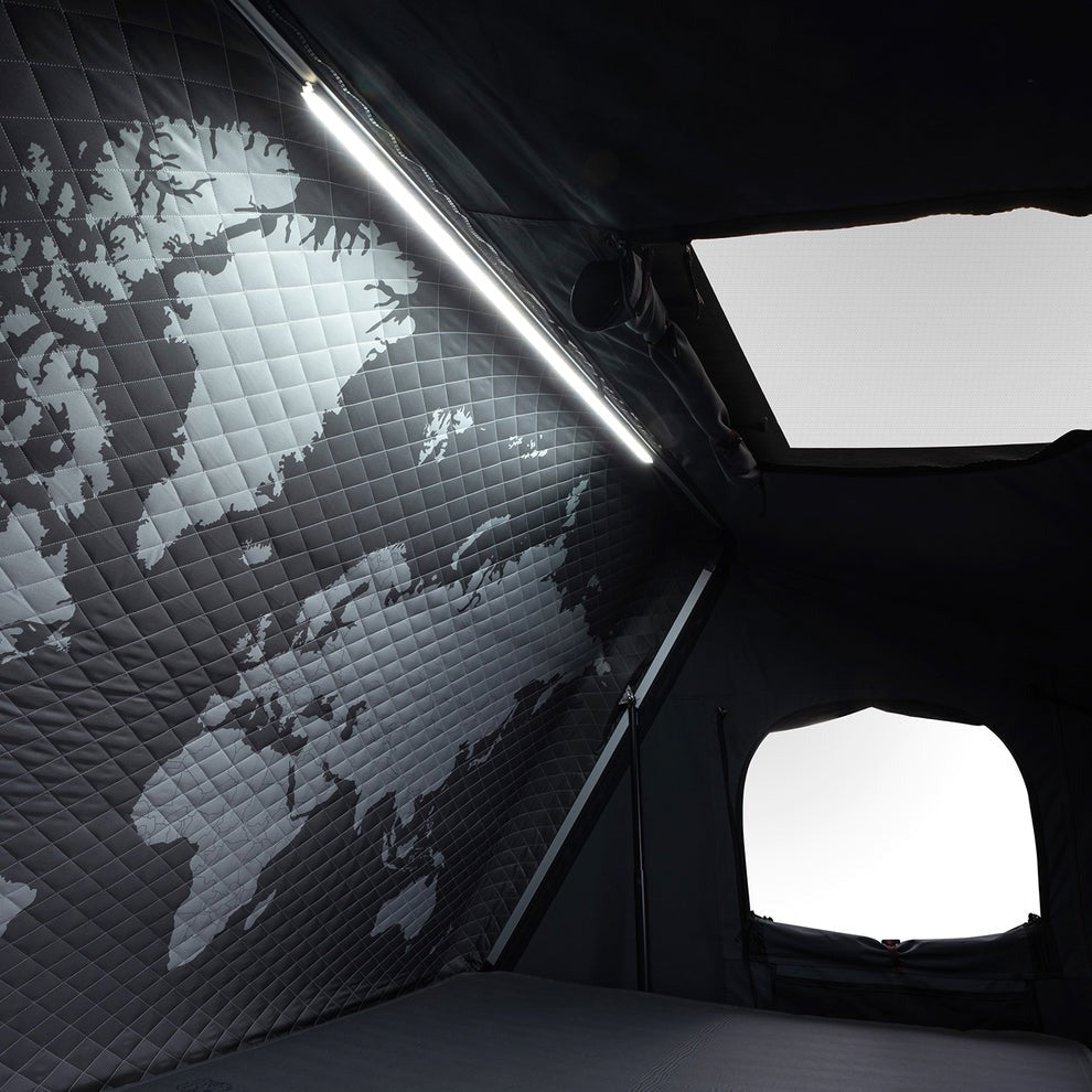 iKamper Skycamp DLX Mini - Deluxe 2-Person Hardshell Rooftop Tent