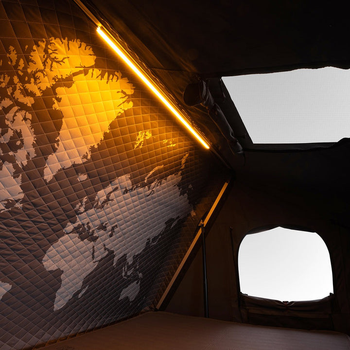 iKamper Skycamp DLX Mini - Deluxe 2-Person Hardshell Rooftop Tent