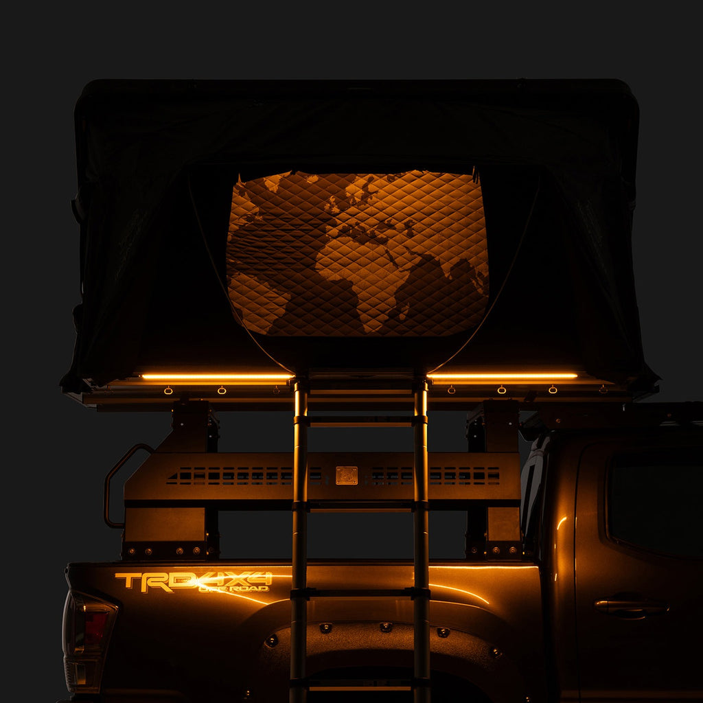 iKamper Skycamp DLX - Deluxe 4-Person Hardshell Rooftop Tent