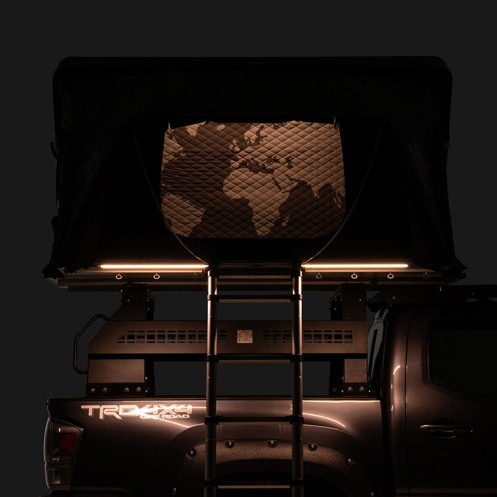 iKamper Skycamp DLX - Deluxe 4-Person Hardshell Rooftop Tent