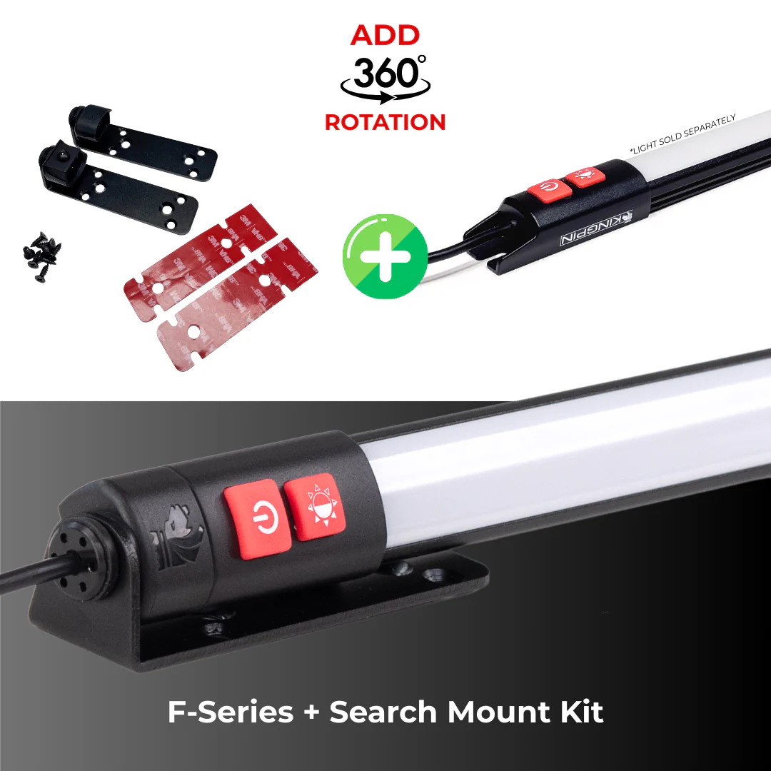 Kingpin F-Series Search Mount Kit - Ultimate Adventure Supply