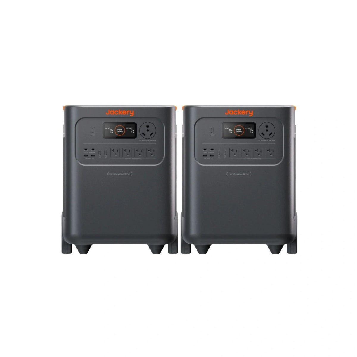 Jackery HomePower 3600 Plus x2 + Connect - two HomePower 3600 Plus units