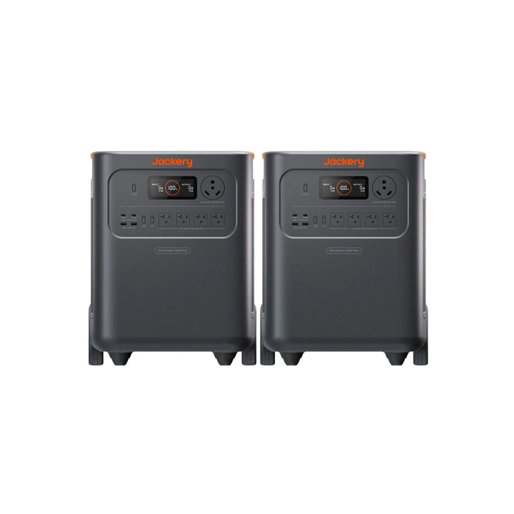 Jackery HomePower 3600 Plus x2 + Connect - two HomePower 3600 Plus units