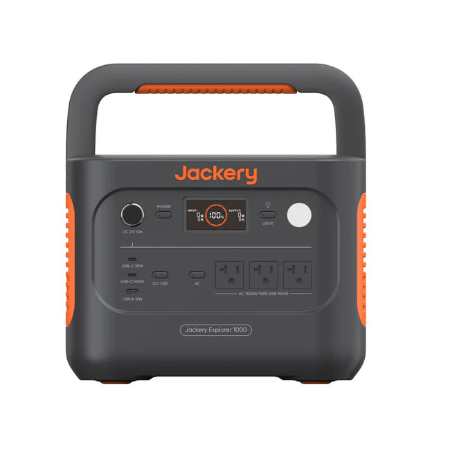 Jackery Explorer 1000 V2 1070Wh SolarSaga Bundle (200W Panel) - Ultimate Adventure Supply
