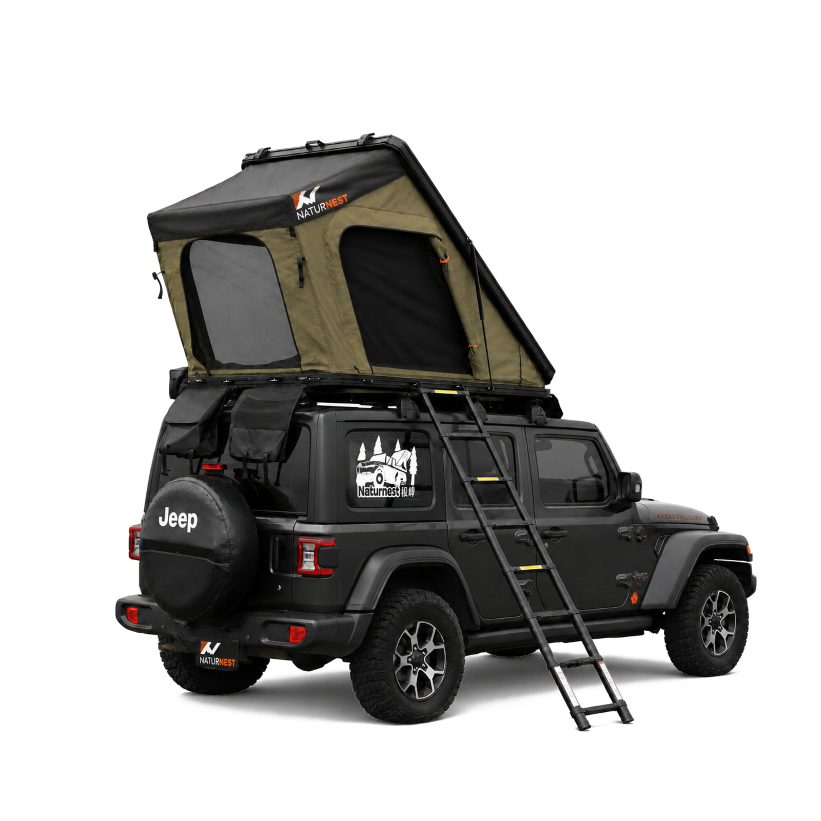 Naturnest Polaris 2 Aluminum Hard Shell Rooftop Tent