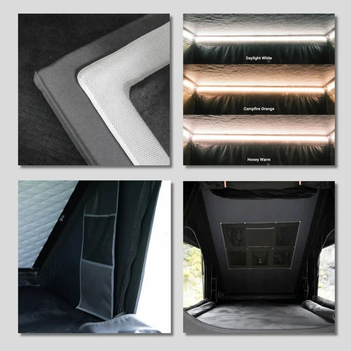 Naturnest Polaris Plus Aluminum Hard Shell Rooftop Tent