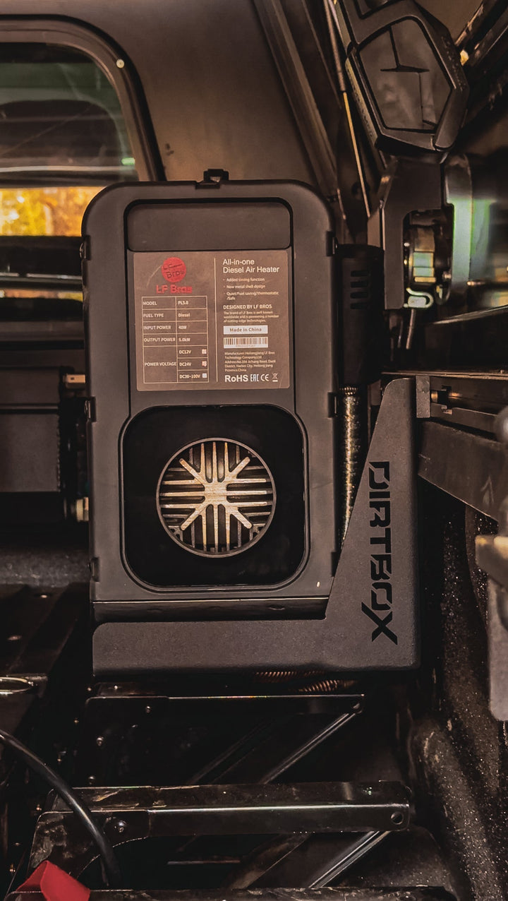 Diesel Heater Mount & Exhaust Relocation Kit - Ultimate Adventure Supply