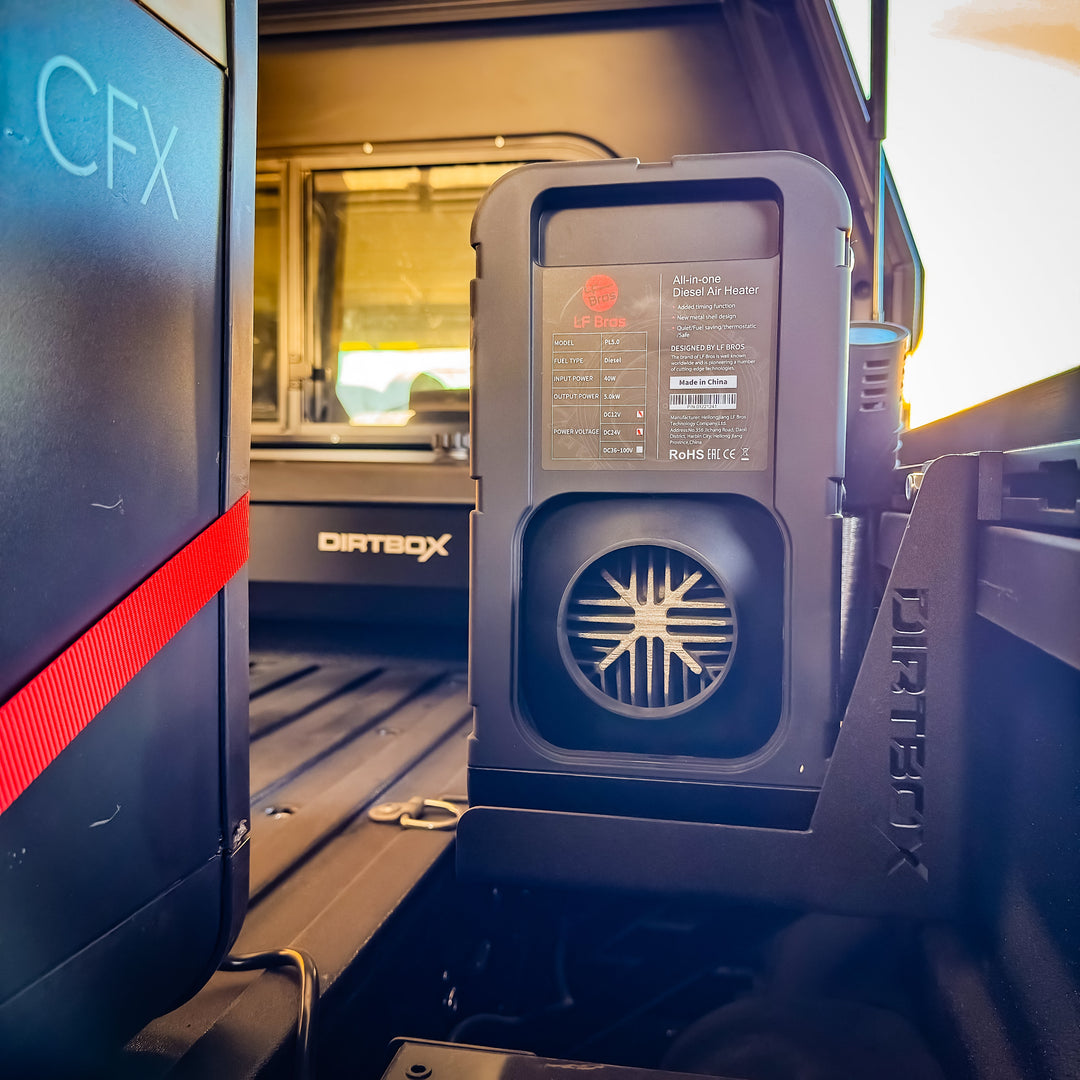 Diesel Heater Mount & Exhaust Relocation Kit - Ultimate Adventure Supply