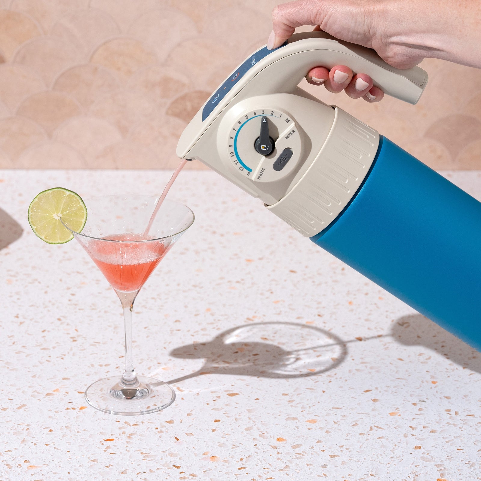 The pnumix™ Portable Drink Mixer - Ultimate Adventure Supply