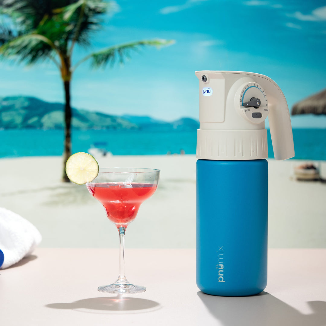 The pnumix™ Portable Drink Mixer